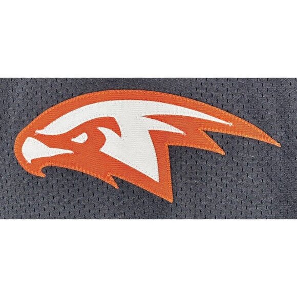 Athletic Knit Mens Shirt Sleeveless Baseball Jersey Button Up Embroidered Large - Picture 7 of 11